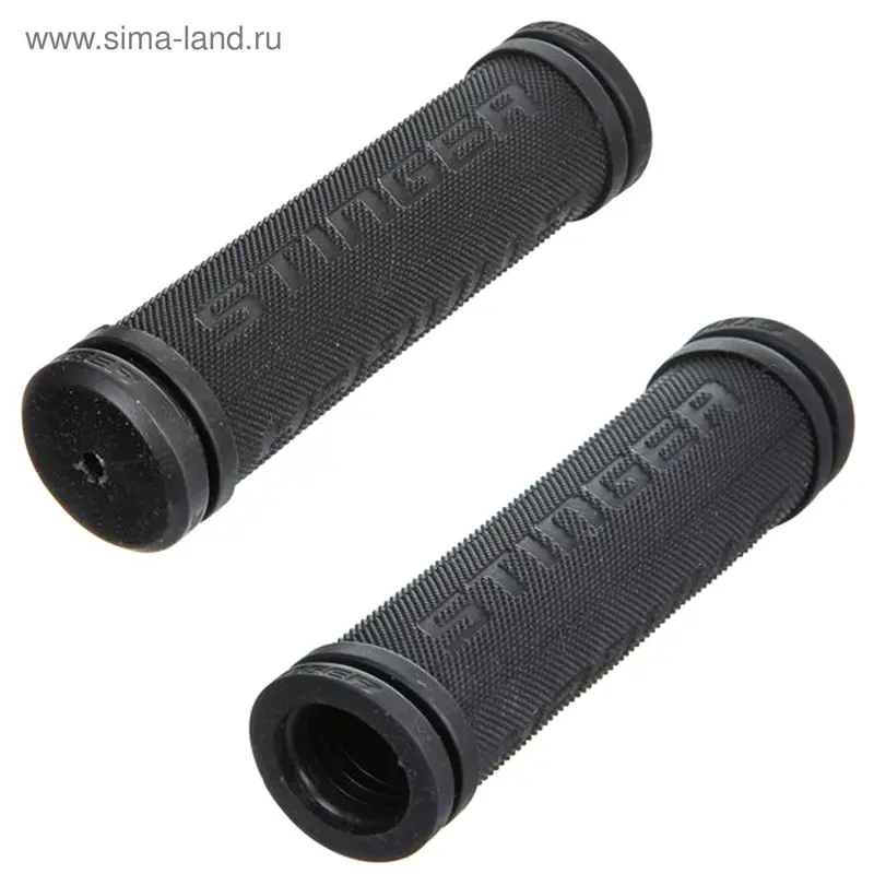 Грипсы STG HL-G107-1, 122 мм, цвет чёрный