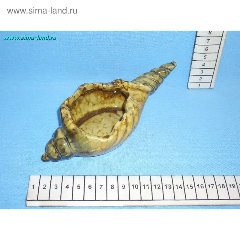 пепельница керамика 5А020 витая 4см (бокс 72 шт)