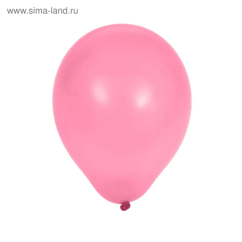 Шар латексный 5", пастель, набор 100 шт., pink 57