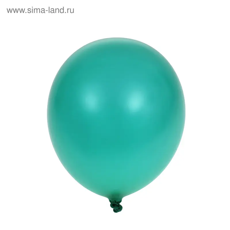 Шар латексный 10", металл, набор 100 шт., цвет зелёный