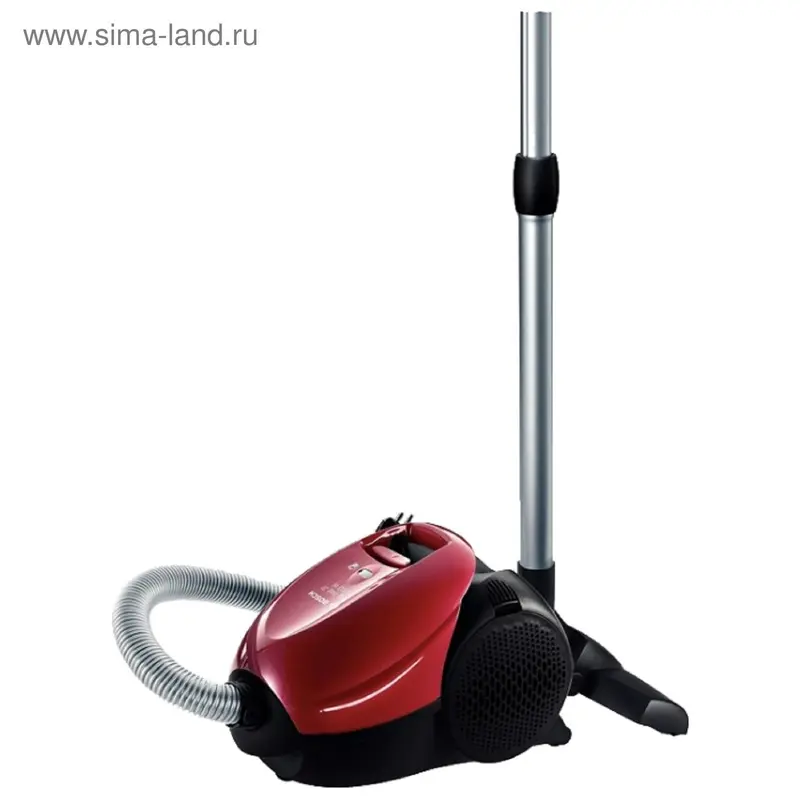 Пылесос Bosch BSN1701RU, 1700/300 Вт, 3 л, красный
