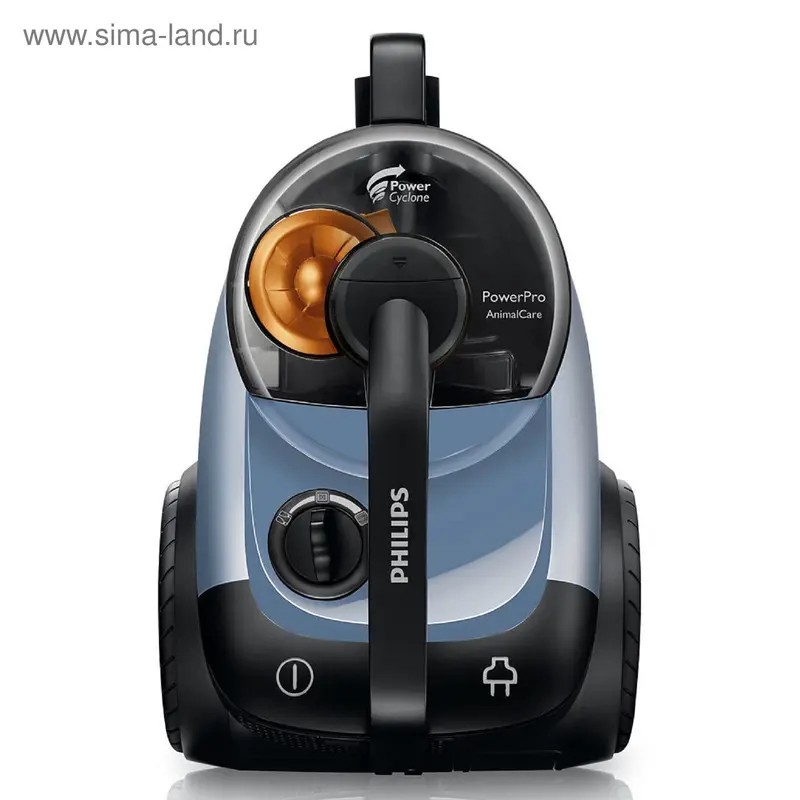 Пылесос Philips FC8767/02, 2100/370 Вт, 2 л, голубой