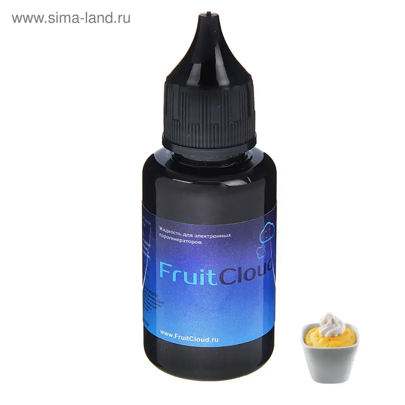 Жидкость для многоразовых ЭИ Fruit Cloud, баварский крем, 12 мг, 30 мл