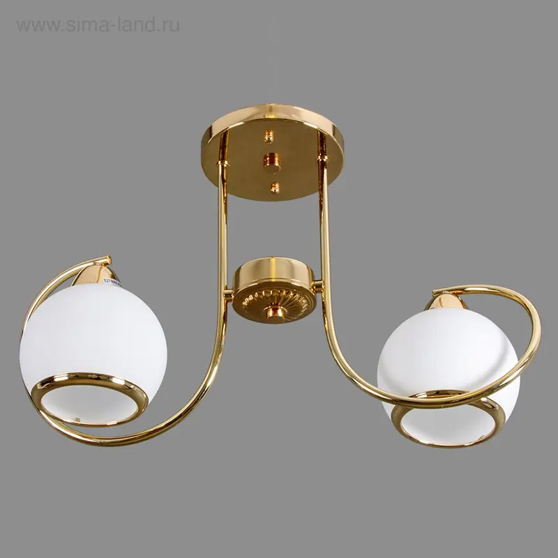 Люстра "Анжелика" 2 рожка МИКС (220V 15W E27)