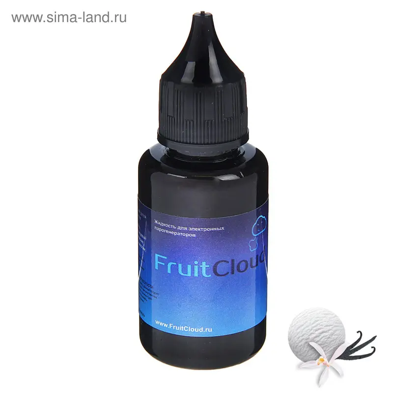 жидкость для многоразовых ЭИ FruitCloud 0 мг 30мл (Ванильный крем)