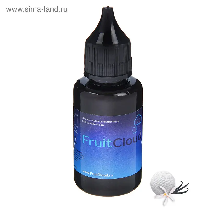 Жидкость для многоразовых ЭИ Fruit Cloud, ванильный крем, 12 мг, 30 мл