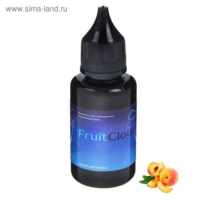жидкость для многоразовых ЭИ FruitCloud 6 мг 30мл (Персик)