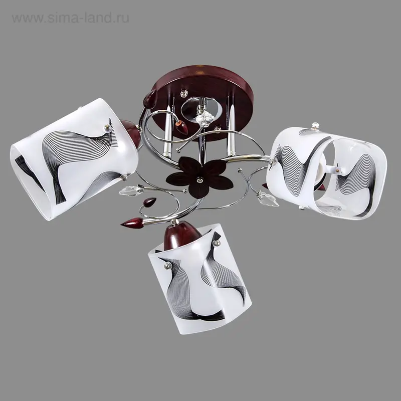Люстра "Модерн" 3 рожка (220V 15W E27) d=50 см h=30 см