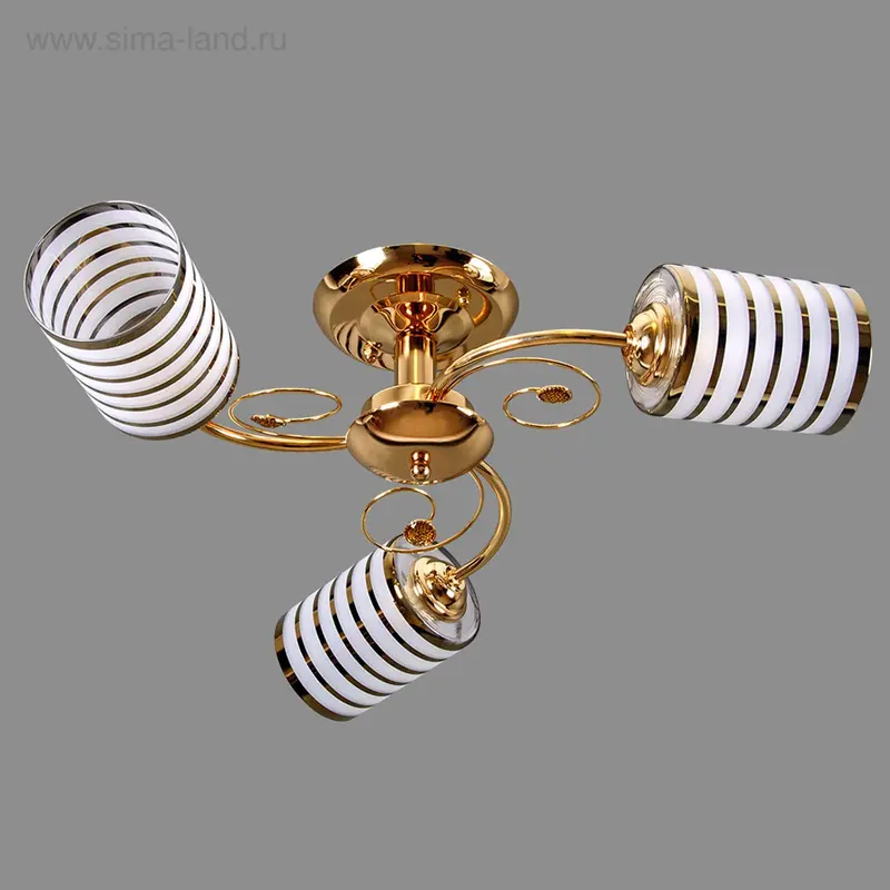 Люстра "Египет" 3 рожка МИКС (220V 40W E27)