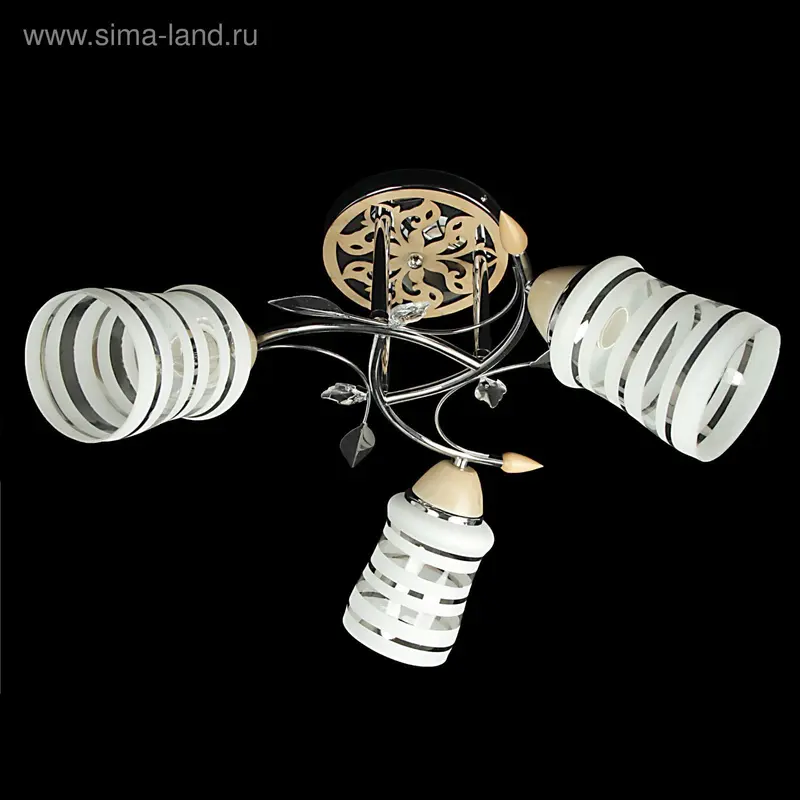 Люстра "Черемуха" 3 рожка (220V 40W E27)