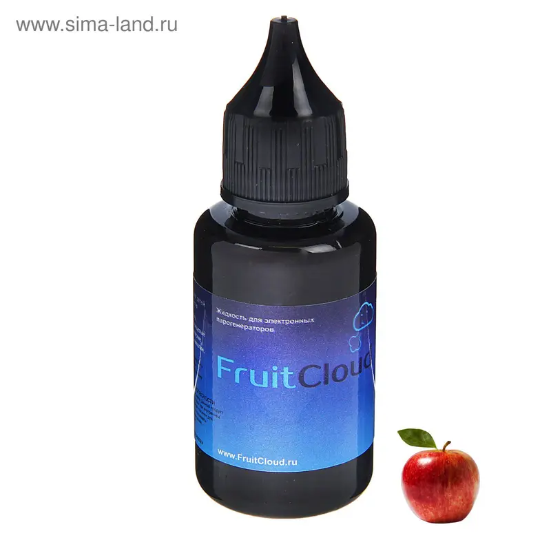 жидкость для многоразовых ЭИ FruitCloud 1 мг 30мл (Яблоко)