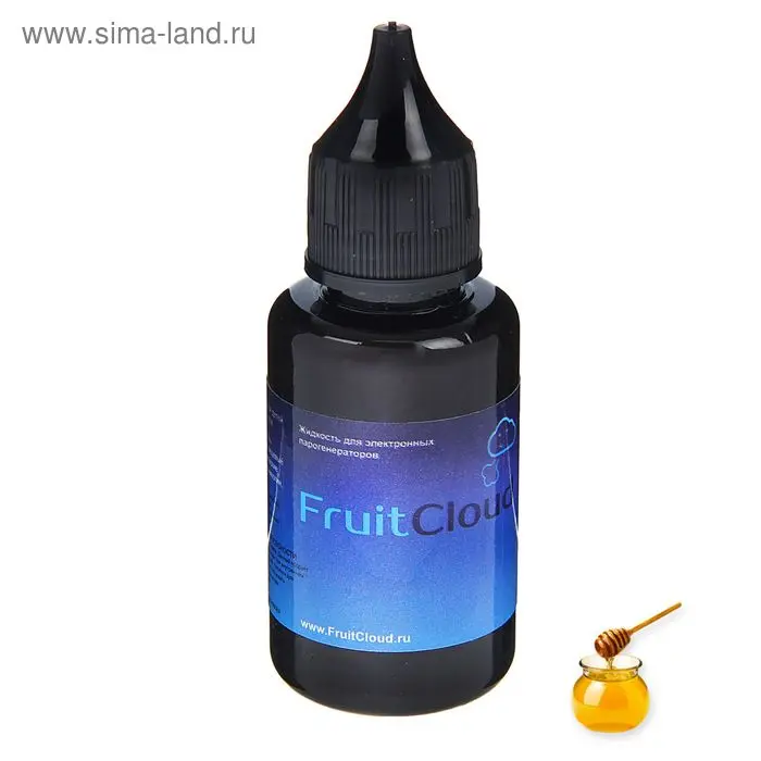 Жидкость для многоразовых ЭИ Fruit Cloud, мёд, 1 мг, 30 мл