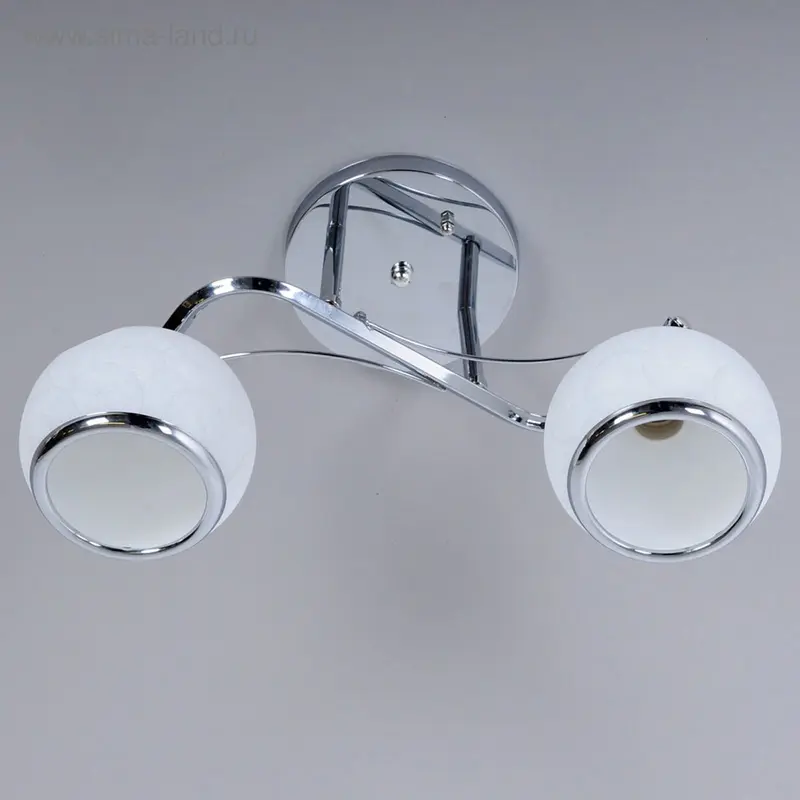 Люстра "Строгость" 2 рожка МИКС (220V 40W E27)