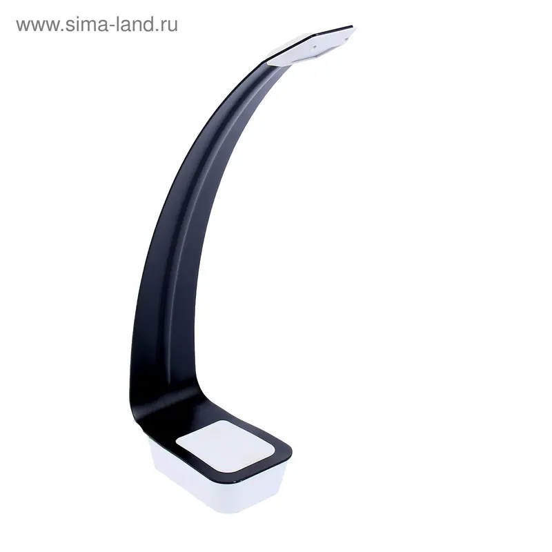 Лампа настольная "Стиль" 6 диодов usb-провод сенсор черная 37х11,5х7 см