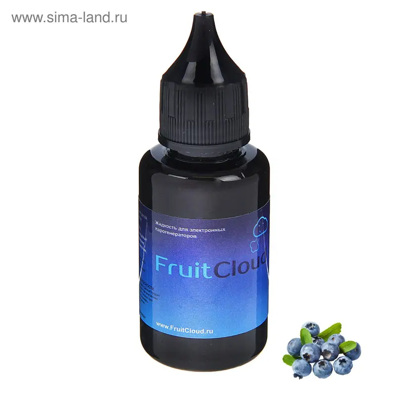 жидкость для многоразовых ЭИ FruitCloud 6 мг 30мл (Черника)