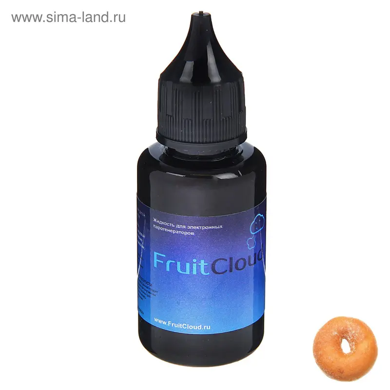 Жидкость для многоразовых ЭИ Fruit Cloud, глазированный пончик, 1 мг, 30 мл