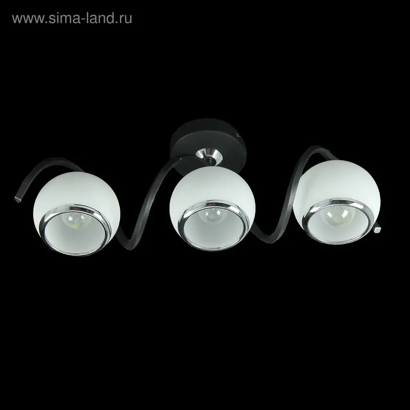 Люстра еврокаркас "Элита" 3 рожка (220V 40W E27)