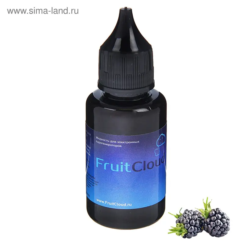 жидкость для многоразовых ЭИ FruitCloud 12 мг 30мл (Ежевика)
