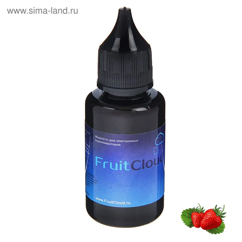 жидкость для многоразовых ЭИ FruitCloud 0 мг 30мл (Земляника)
