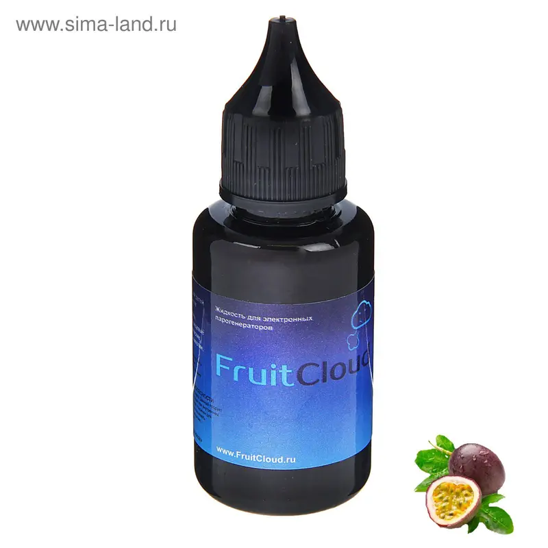 Жидкость для многоразовых ЭИ Fruit Cloud, маракуйя, 1 мг, 30 мл