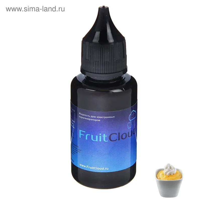 жидкость для многоразовых ЭИ FruitCloud 0 мг 30мл (Баварский крем)