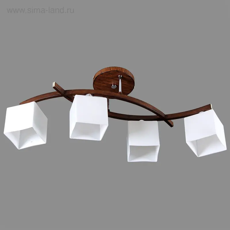 Люстра еврокаркас "Скульптор" 4 рожка (ДШ 220V 40W E27)