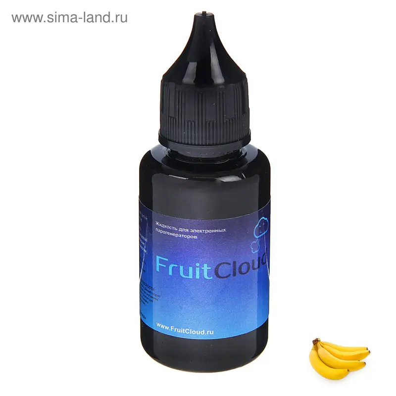 жидкость для многоразовых ЭИ FruitCloud 0 мг 30мл (Банан)
