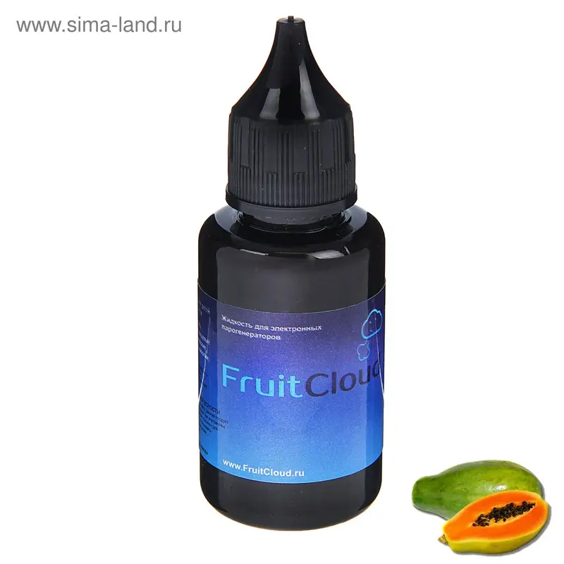 Жидкость для многоразовых ЭИ Fruit Cloud, папайя, 1 мг, 30 мл