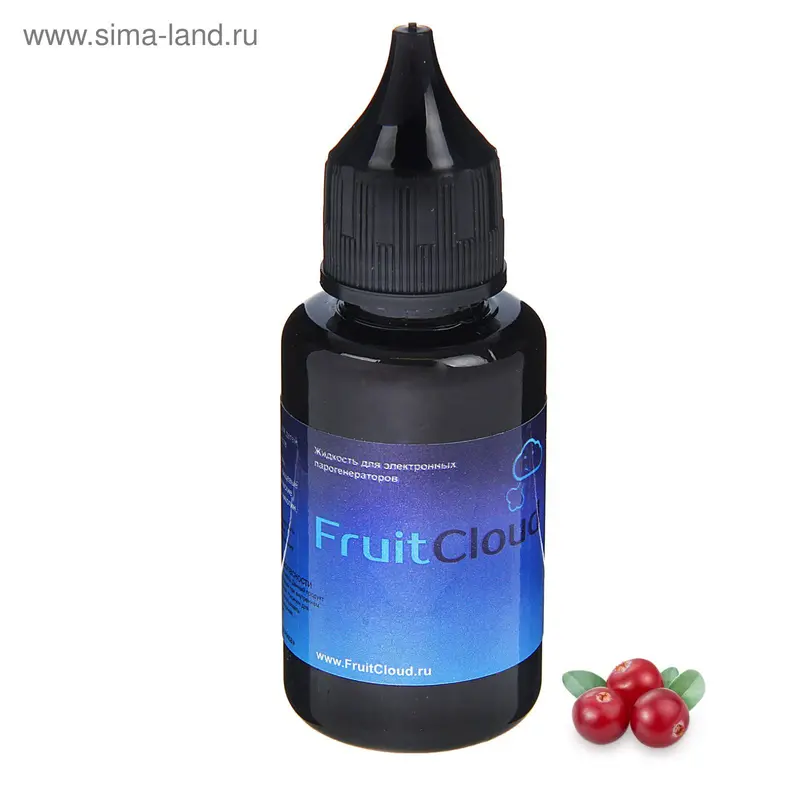 жидкость для многоразовых ЭИ FruitCloud 0 мг 30мл (Клюква)