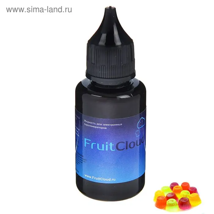 Жидкость для многоразовых ЭИ Fruit Cloud, конфеты из желе, 12 мг, 30 мл
