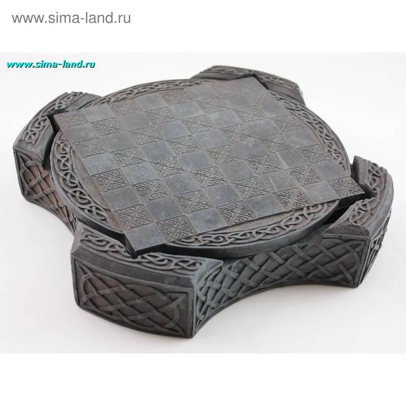 Доска шахматная (бокс 4 шт.) УЦЕНКА