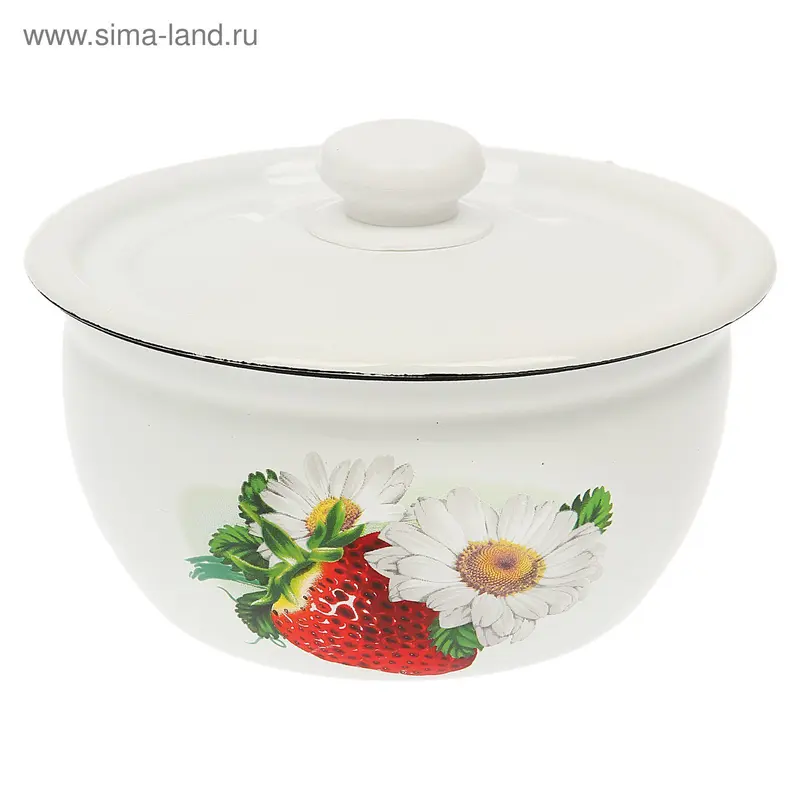 Салатник с крышкой 1,5 л "Виктория"