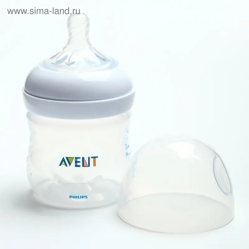 Бутылочка для кормления Natural, 125 мл, от 0 мес