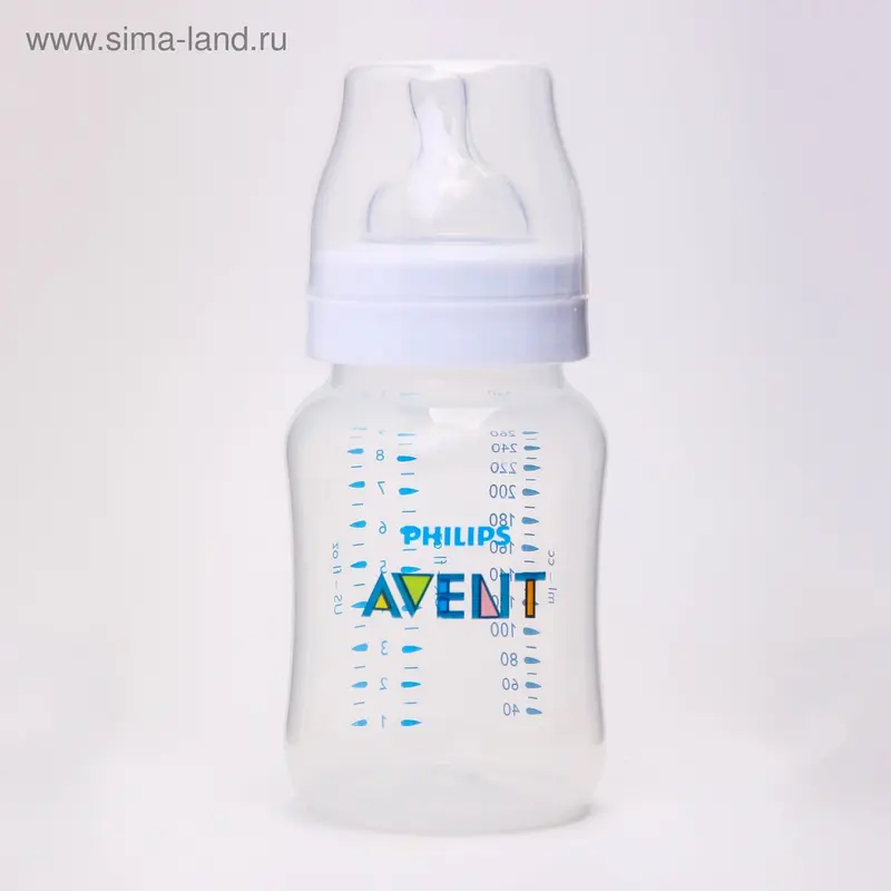 Бутылочка для кормления Classic+, 260 мл, от 1 мес