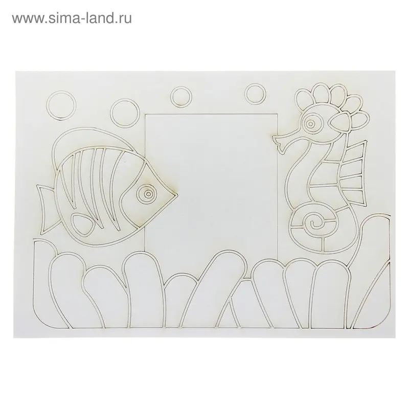 Песочная рамка "Морская сказка"