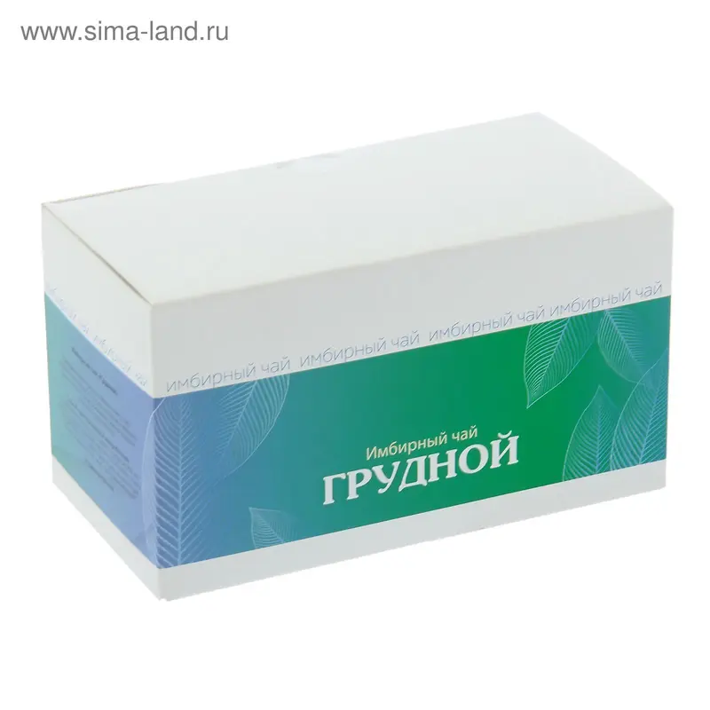 Имбирный чай «Грудной», 20 х 1,5 г