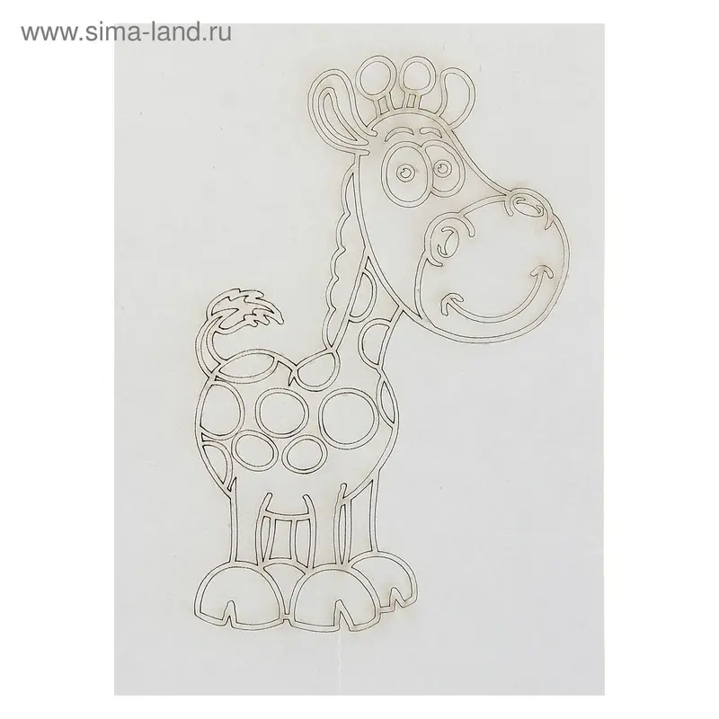 Трафарет "Жираф" A5