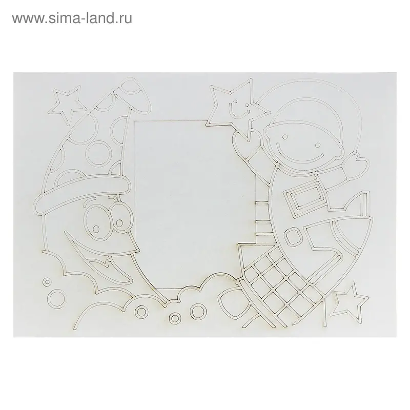 Песочная рамка "Космонавт"