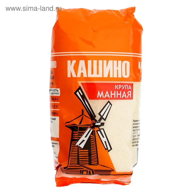 Крупа Кашино Манная, 600 г