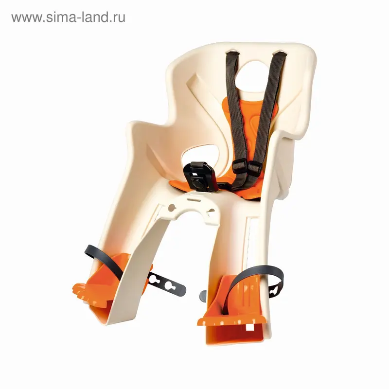 Велокресло переднее Bellelli Rabbit SportFix, цвет кремовый