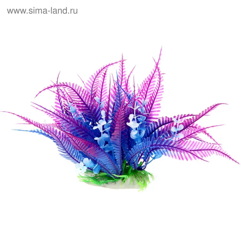 Растение искусственное аквариумное, 20 х 11 х 16 см