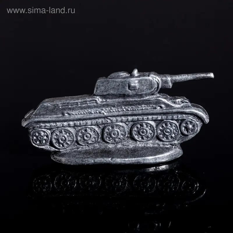 Сувенир оловянный "Танк Т-34. Военная техника"