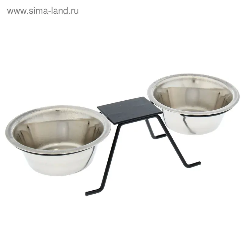 Подставка напольная с миской, 2 х 0,25 л