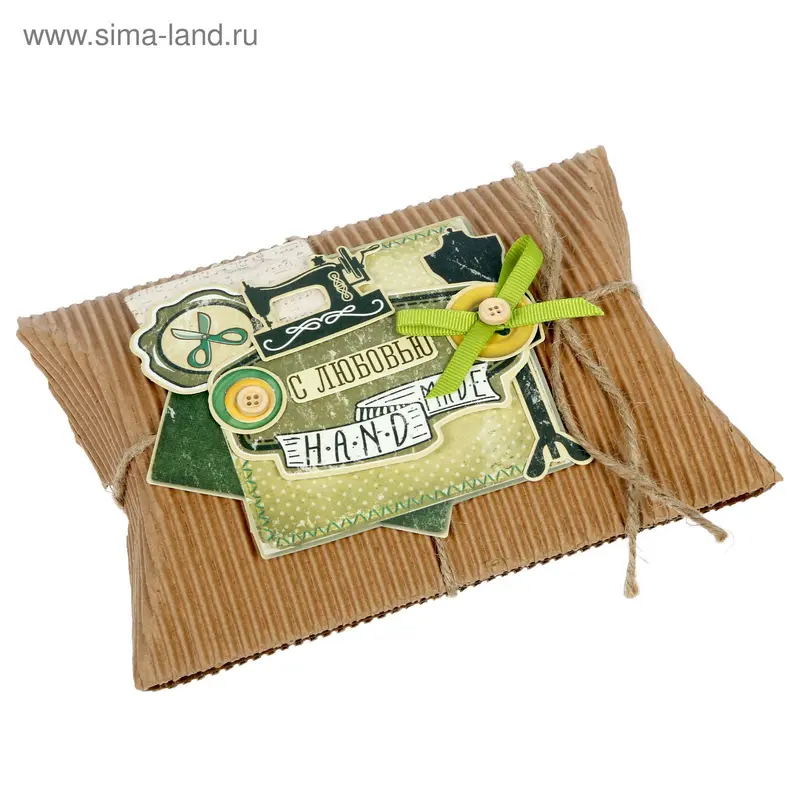 Коробка-подушка Hand made, набор для создания, 14 × 19 см