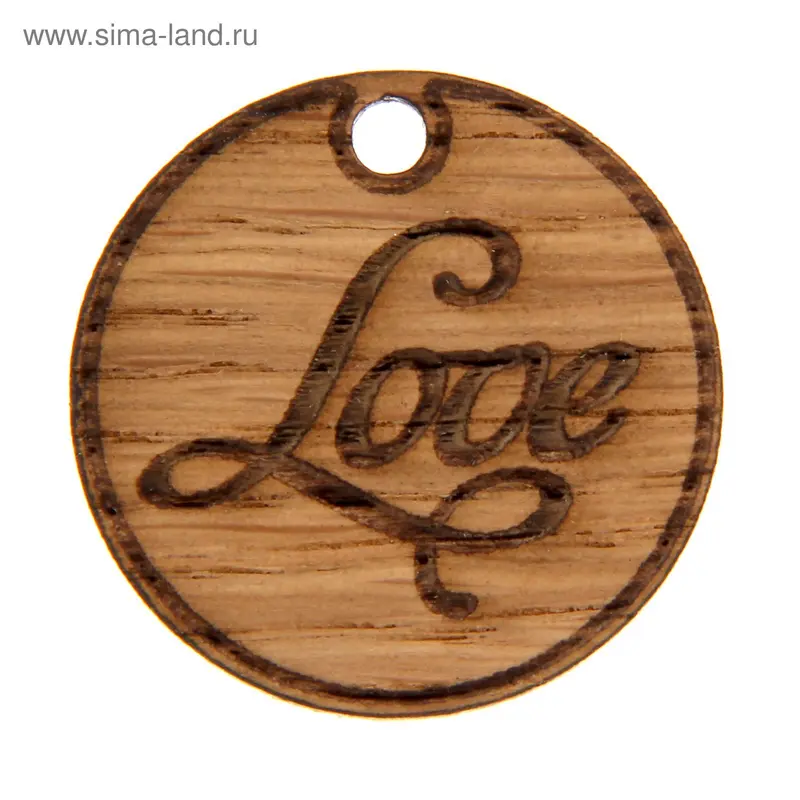 Бирка для декора Love