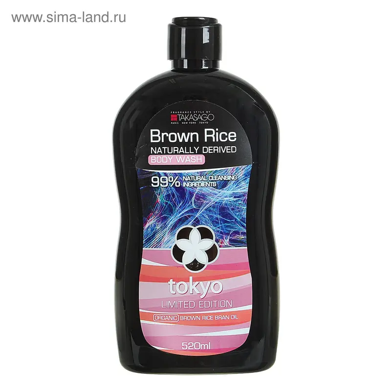 Гель для душа Brown Rice Tokyo, 520 мл