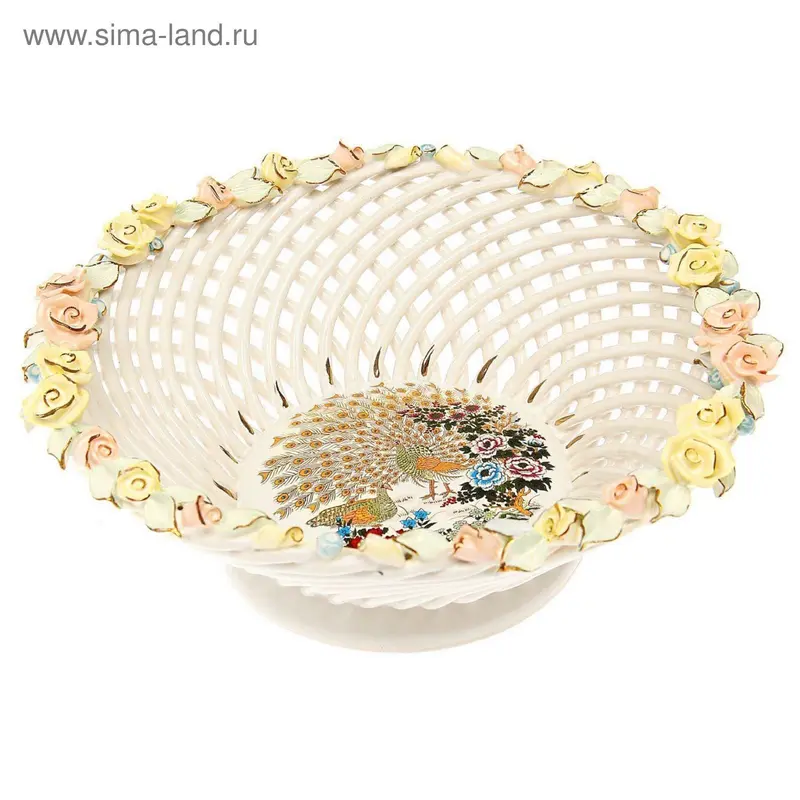 Конфетница "Средняя" лепка, микс