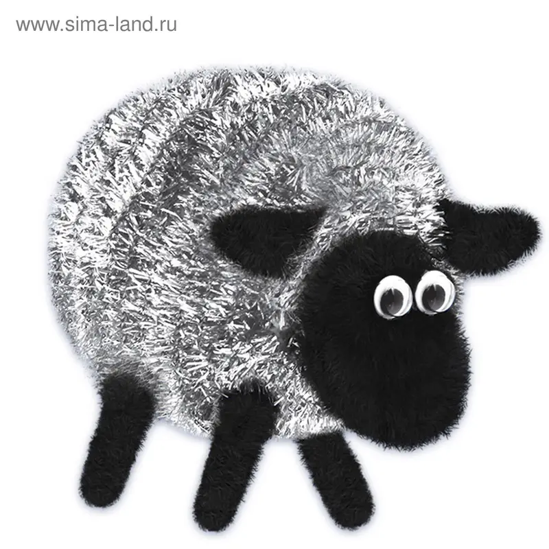 Игрушка из меховых палочек "Пушистик Фло"