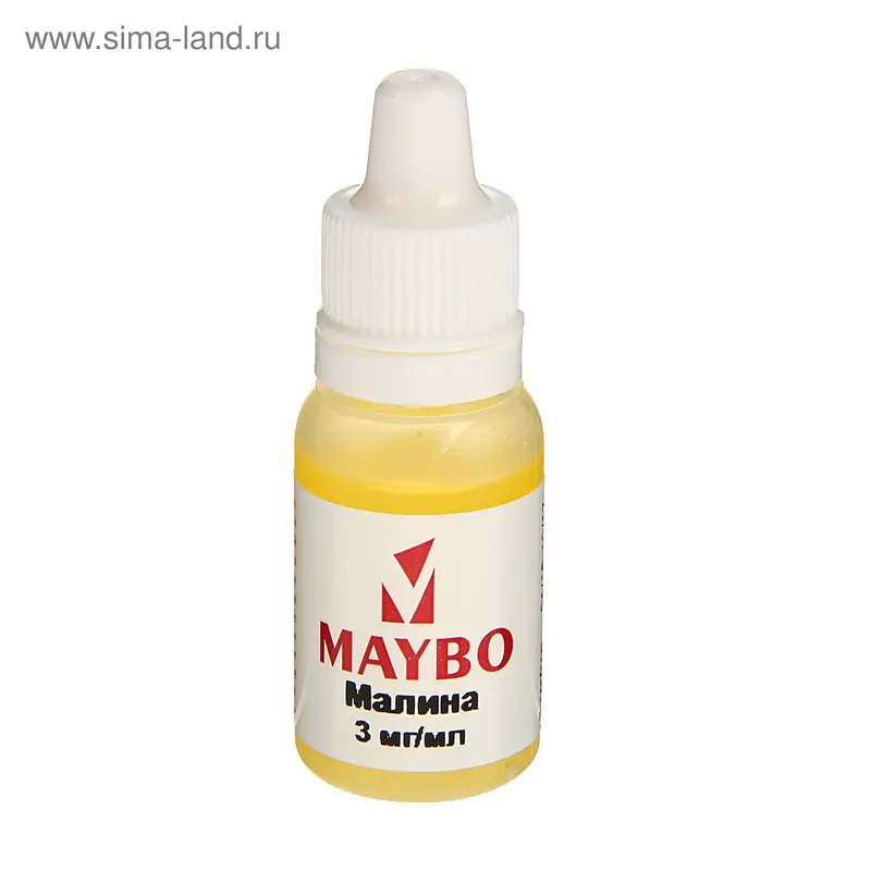 Жидкость для многоразовых ЭИ Maybo, малина, 3 мг, 10 мл