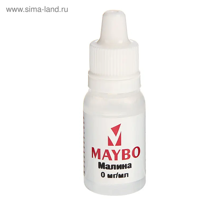 Жидкость для многоразовых ЭИ Maybo, малина, 0 мг, 10 мл
